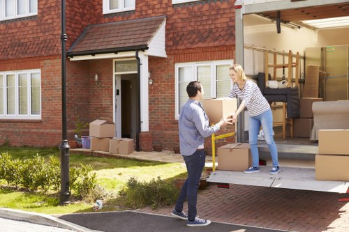 Van transport for flats and properties across Staines