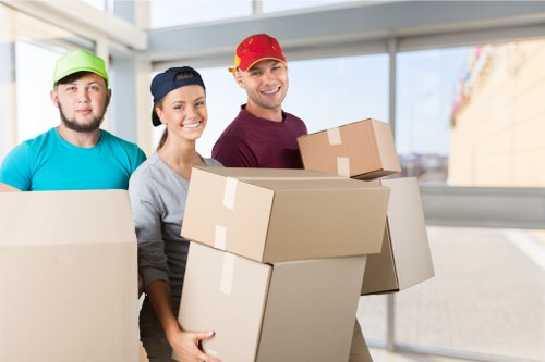 Local removals team supporting a house move in Staines