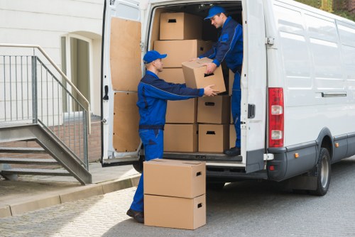 Commercial removal services supporting offices in Staines