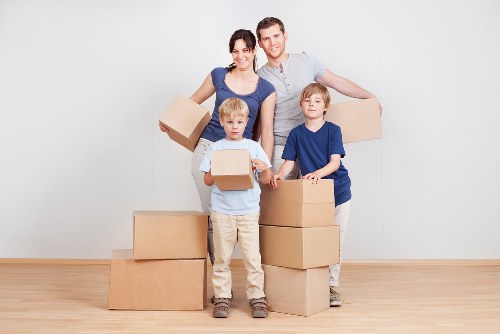Removal truck service planning a move in Staines