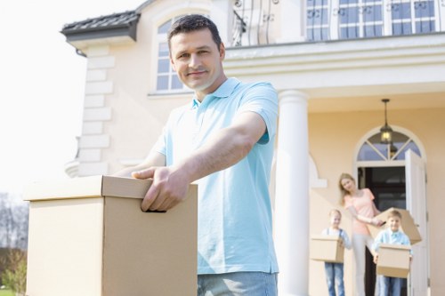 Checklist and packing preparation for a commercial office move
