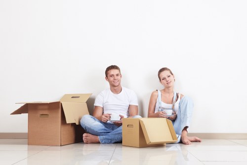 Quotation and planning details for a removals service