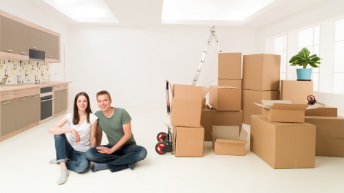 Packing and moving office furniture for a Staines business relocation